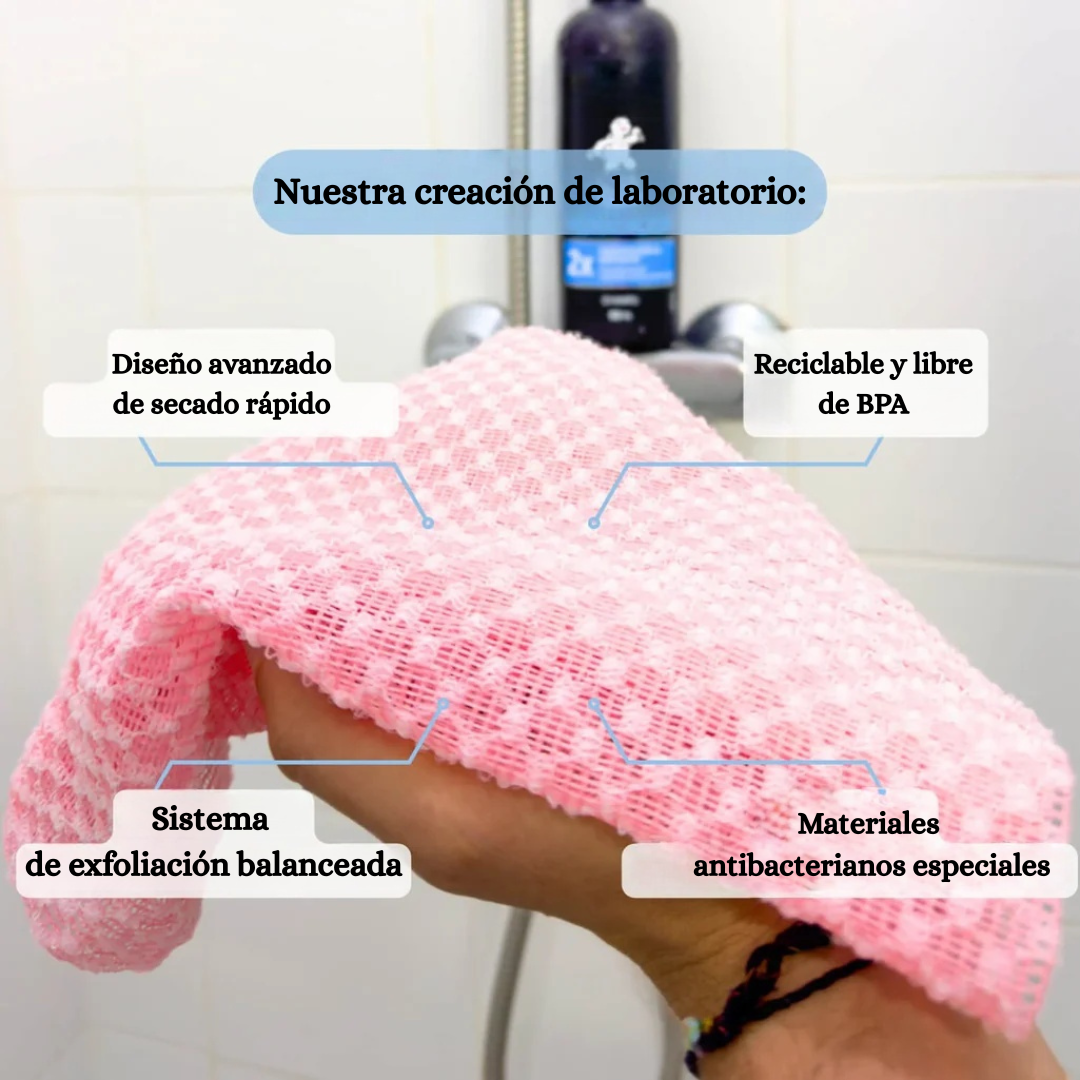 Toalla Exfoliante Antibacterial Dermaly™